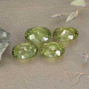 2.16 ct natürliche Mittelgrün Demantoider Granat-Edelsteine, Oval, VS-SI
