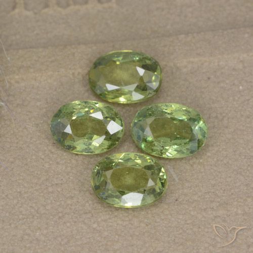 2.14ctw Natürlicher Waldgrün Demantoider Granat, Oval, VS