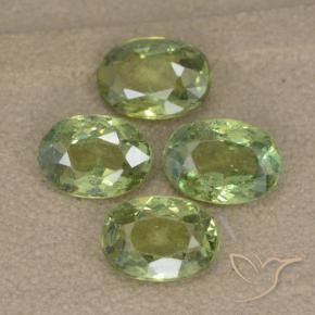 2.14 ct natürliche Waldgrün Demantoider Granat-Edelsteine, Oval, VS