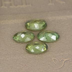 2.14 ct natürliche Waldgrün Demantoider Granat-Edelsteine, Oval, VS