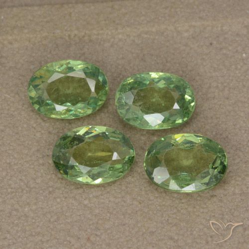 2.34ctw Natürlicher Waldgrün Demantoider Granat, Oval, VS