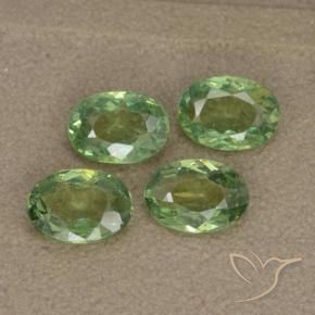 2.34 ct natürliche Waldgrün Demantoider Granat-Edelsteine, Oval, VS