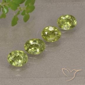 1.79 ct natürliche Warmes Waldgrün Demantoider Granat-Edelsteine, Oval, VS-SI