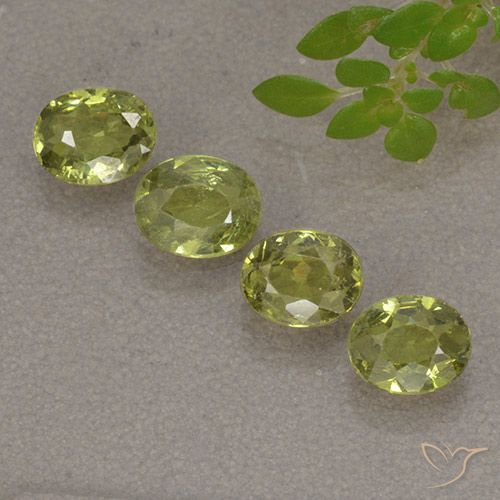 1.81ctw Natürlicher Warmes Waldgrün Demantoider Granat, Oval, VS-SI