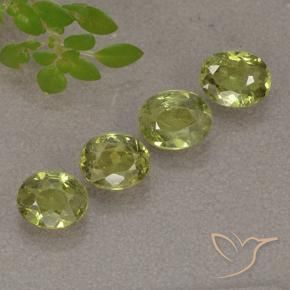 1.81 ct natürliche Warmes Waldgrün Demantoider Granat-Edelsteine, Oval, VS-SI