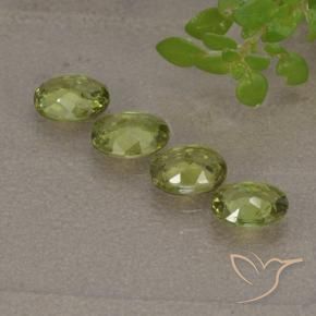 1.81 ct natürliche Warmes Waldgrün Demantoider Granat-Edelsteine, Oval, VS-SI