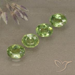 1.83 ct natürliche Waldgrün Demantoider Granat-Edelsteine, Oval, VS-SI
