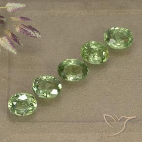 2.49 ct natürliche Waldgrün Demantoider Granat-Edelsteine, Oval, VS-SI