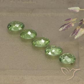 2.49 ct natürliche Waldgrün Demantoider Granat-Edelsteine, Oval, VS-SI