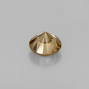0,47 ctw natürlicher brauner Diamant, Rundschliff, VS