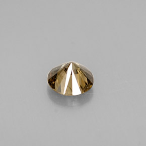 0,32 ctw natürlicher brauner Diamant, Rundschliff, VS-SI