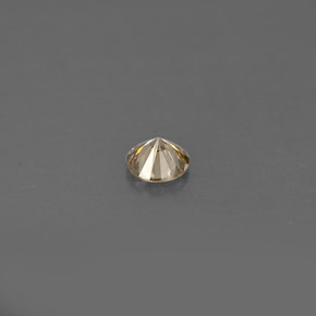 0,17 ctw natürlicher gelber Diamant, Rundschliff, VVS-VS