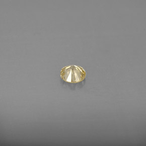 0,18 ctw natürlicher gelber Diamant, Rundschliff, VS