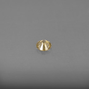 0,17 ctw natürlicher gelber Diamant, Rundschliff, VS