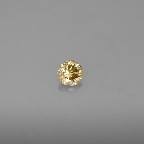 0,20 ctw natürlicher gelber Diamant, Rundschliff, VS