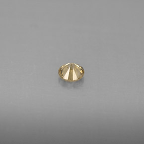 0,20 ctw natürlicher gelber Diamant, Rundschliff, VS