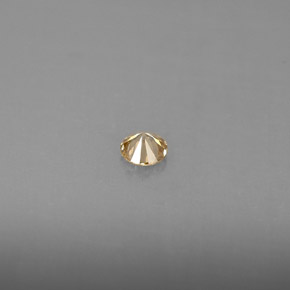 0,14 ctw natürlicher gelber Diamant, Rundschliff, VS