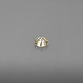 0,16 ctw natürlicher gelber Diamant, Rundschliff, VS