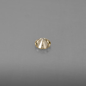 0,21 ctw natürlicher gelber Diamant, Rundschliff, VS