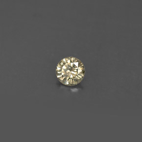 0,17 ctw natürlicher gelber Diamant, Rundschliff, VS