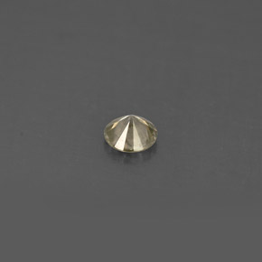 0,17 ctw natürlicher gelber Diamant, Rundschliff, VS