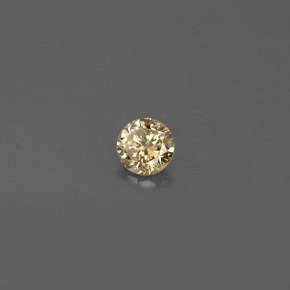0,17 ctw natürlicher gelber Diamant, Rundschliff, VS