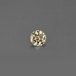 0,16 ctw natürlicher brauner Diamant, Rundschliff, VS