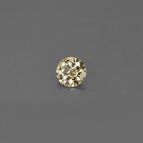 0,16 ctw natürlicher brauner Diamant, Rundschliff, VS