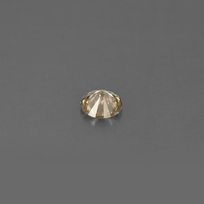 0,16 ctw natürlicher brauner Diamant, Rundschliff, VS