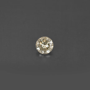 0,16 ctw natürlicher gelber Diamant, Rundschliff, VS
