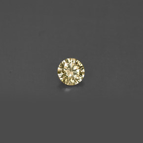9,17 ctw natürlicher champagnerfarbend Diamant, Rund Schliff, VS