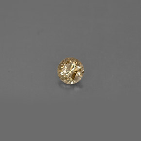 9,17 ctw natürlicher champagnerfarbend Diamant, Rund Schliff, VS