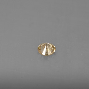 0,16 ctw natürlicher gelber Diamant, Rundschliff, VS