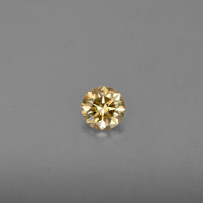0,22 ctw natürlicher Champagner Diamant, Rundschliff, VS