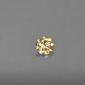 0,22 ctw natürlicher Champagner Diamant, Rundschliff, VS