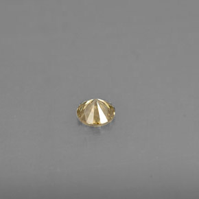 0,14 ctw natürlicher gelber Diamant, Rundschliff, VS