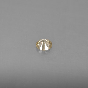 0,15 ctw natürlicher gelber Diamant, Rundschliff, VS