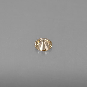 0,18 ctw natürlicher gelber Diamant, Rundschliff, VS