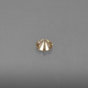 0,16 ctw natürlicher gelber Diamant, Rundschliff, VS