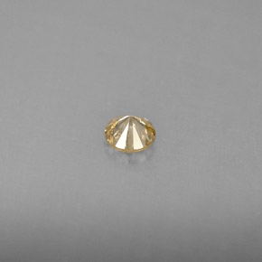 0,17 ctw natürlicher gelber Diamant, Rundschliff, VS