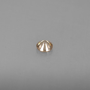 0,16 ctw natürlicher gelber Diamant, Rundschliff, VS