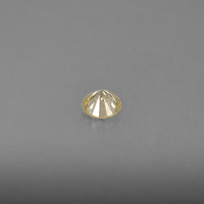 0,18 ctw natürlicher gelber Diamant, Rundschliff, VS