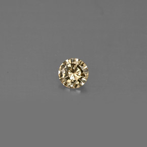 0,15 ctw natürlicher gelber Diamant, Rundschliff, VS