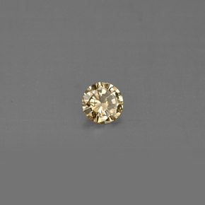 0,15 ctw natürlicher gelber Diamant, Rundschliff, VS
