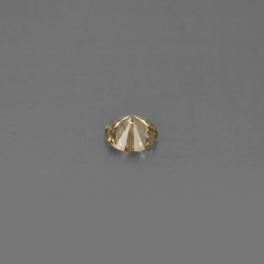 0,15 ctw natürlicher gelber Diamant, Rundschliff, VS