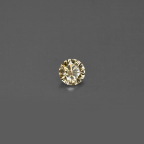 0,14 ctw natürlicher gelber Diamant, Rundschliff, VS
