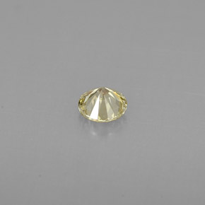 0,22 ctw natürlicher gelber Diamant, Rundschliff, VS