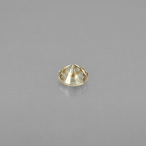 0,22 ctw natürlicher gelber Diamant, Rundschliff, VS