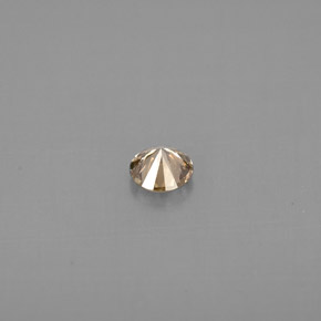 0,17 ctw natürlicher gelber Diamant, Rundschliff, VS