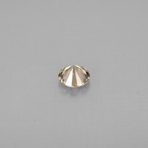 0,23 ctw natürlicher gelber Diamant, Rundschliff, VS